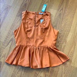 NWT. burnt orange stitch fix blouse top